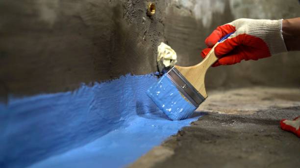 Crawl space vapor barrier installation in Reedsville, WI